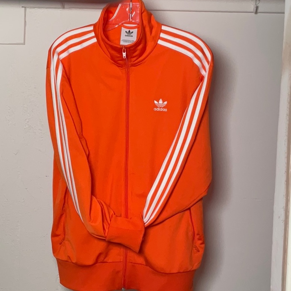adidas Originals Firebird Track Jacket Orange ED6074 Men's Size M